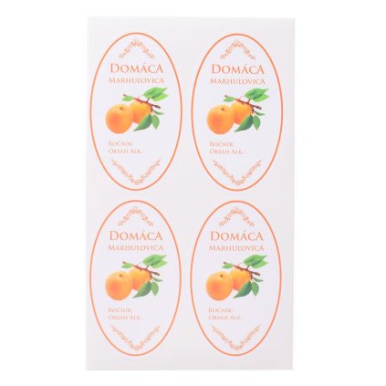 SAMOLEPKY marhulovica16ks/mix zel.