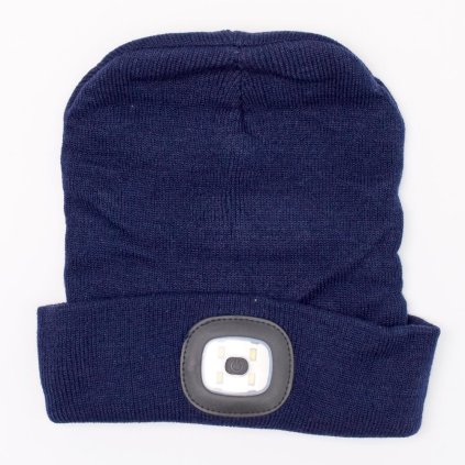 AKCIA!!!Čiapka Albacore modrá L,4xSMD LED