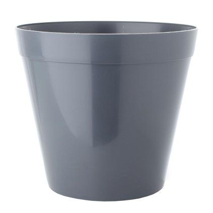 KVETINÁČ 18CM ANTRACIT