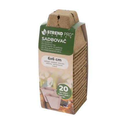 Sadbovač P1020 papier.6x6cm 20ks