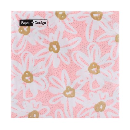 201807 SERVÍTKY BLOOMING PATTERN 33x33cm