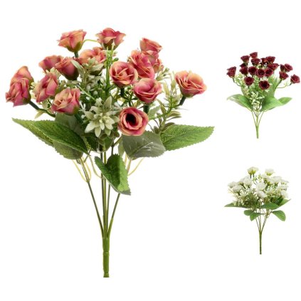 KYTICA RUŽIČKY,  ZELEŇ 3F 27cm