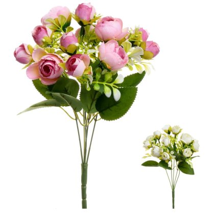 KYTICA RANUNCULUS,  ZELEŇ 2F 30cm