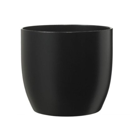 OBAL BASEL MATTE BLACK 8CM