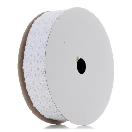 ČIPKA biela 2,8cmx5y HY-1536