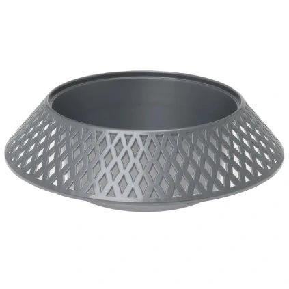 X46 MISKA AŽUROVÁ STRIEBORNÁ 23CM