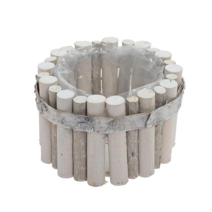 435FL/S OBAL OVÁL S DREVO 15x15x9CM