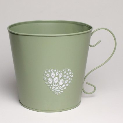 AKCIA! OBAL S UCHOM KOV MIX 3F SRDCE V:16,5x18CM