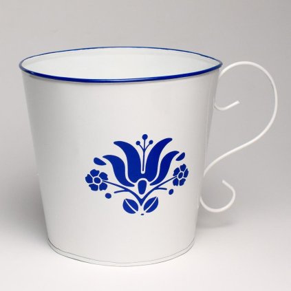 AKCIA! OBAL S UCHOM KOV MODROTLAČ 2 V:16,5x18CM