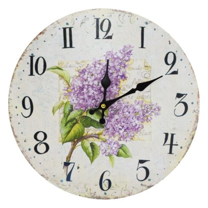 HODINY NÁSTENNÉ MDF DIA 34CM ORGOVÁN