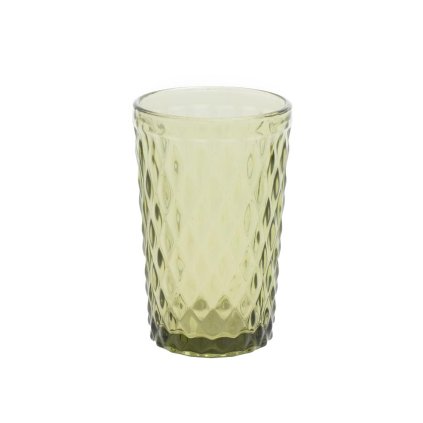 POHÁR SKLO 8x12,5CM ZELENÝ