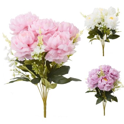 KYTICA PIVÓNIA MIX/3F 42CM