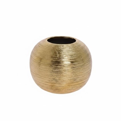 OBAL KERAMIKA 14x14x12CM ZLATÝ