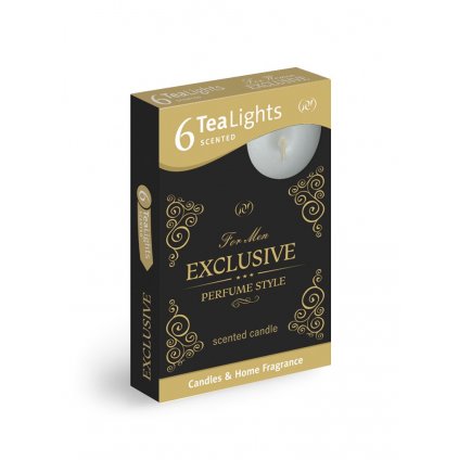 Vonne cajové sviecky 6ks Exclusive for Men