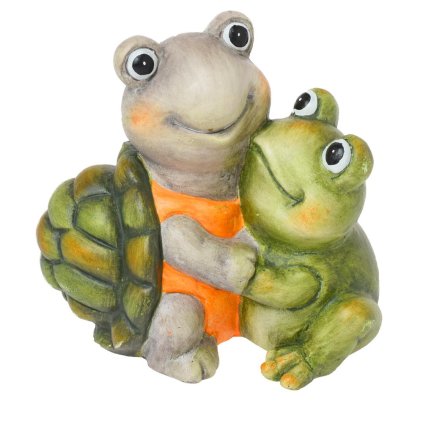 KORYTNAČKA SO ŽABOU KER.17*11*17CM