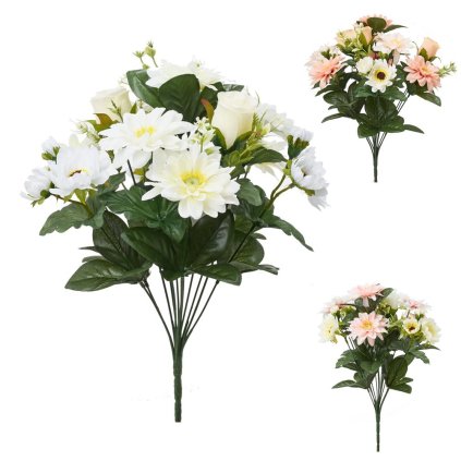 KYTICA DAHLIA RUŽA MIX 3F 41CM