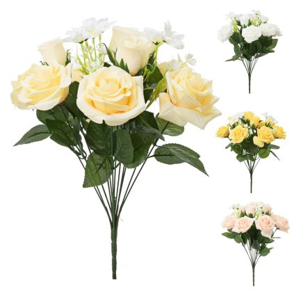 KYTICA RUŽA MIX/4F 41CM