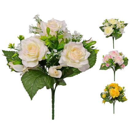 KYTICA RUŽA x7 4F 30cm SUPER CENA!