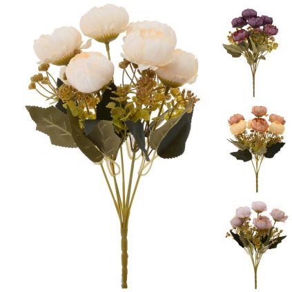 KYTICA RANUNCULUS, ZELEŇ MIX/4F 30CM