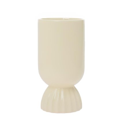 OBAL KERAMIKA 10x10x20CM KRÉM