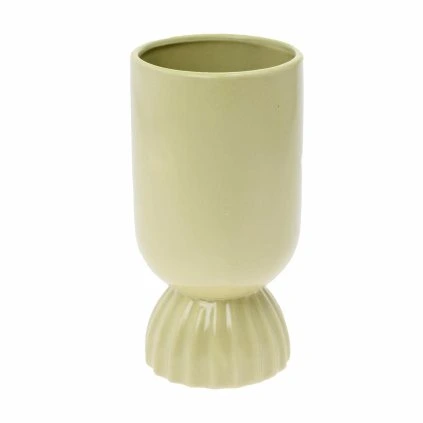 OBAL KERAMIKA 10x10x20CM ZELENÝ