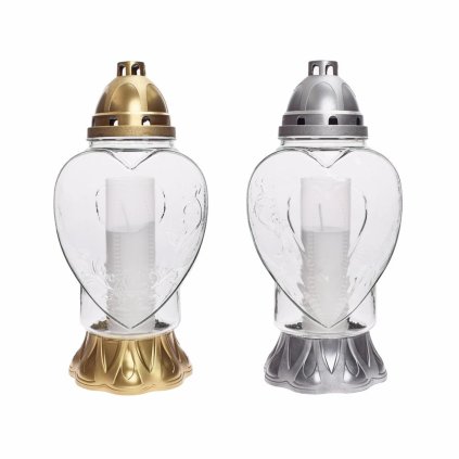 P-85 KAH.SKLO SRDCE RUŽA 150G 36cm