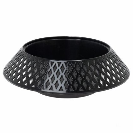 X46 MISKA AŽUROVÁ ČIERNA 23CM