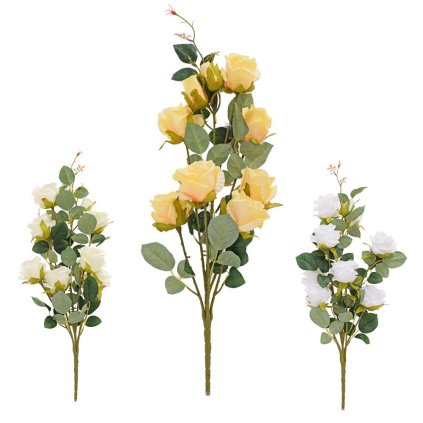 KYTICA RUŽA POSTUPNÁ MIX/3F 74CM