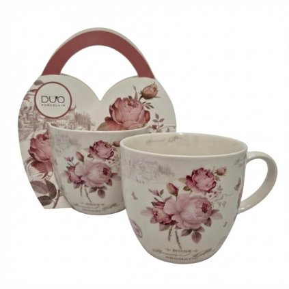 Šálka 460ml secesia