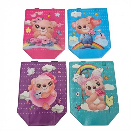 Taška netkaná textília 22cm