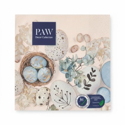 SDL146200 SERVÍTKY 33x33 cm/20ks/3vrst. TENDER EASTER