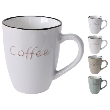 Šálka z kameniny coffee 4ass 350ml
