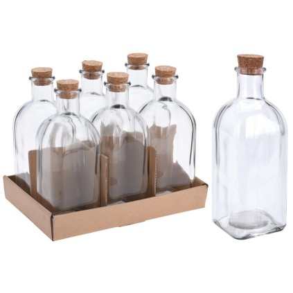 Fľaša sklenená 500ml