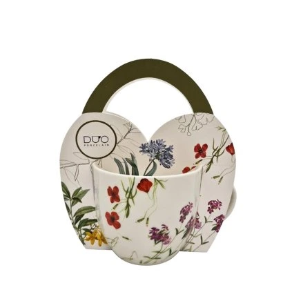 Šálka 460ml kvet lúka