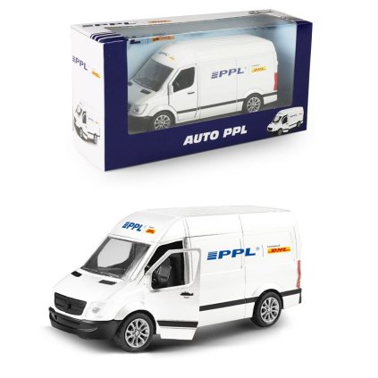 Kovové auto s otváracími dverami PPL