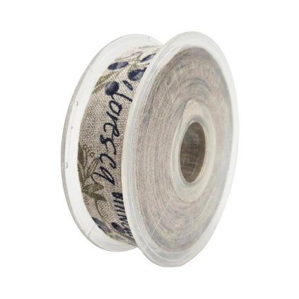 stuha oliva 2,5cm/20m 4124M