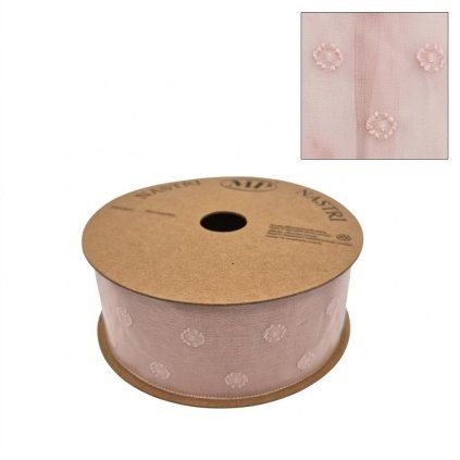 Stuha 4cm/10m hnedá 5417 15