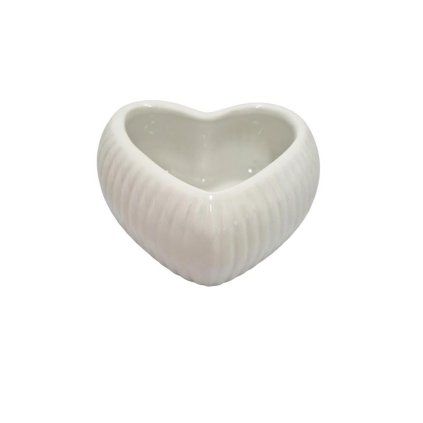 MISA SRDIEČKO BIELE V4X8,5X9CM