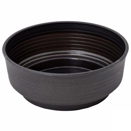 257 MISA PROSTA ČIERNA 24CM/v81mm