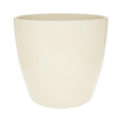 OBAL KERAM. 28x28x23CM KRÉMOVÝ