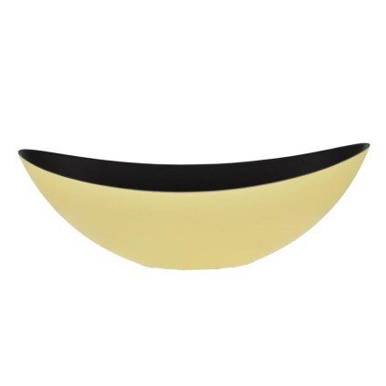 LOĎKA PLAST 38,5x12,5x13,5CM ŽLTÁ