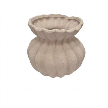 Váza biela v17,5/pr.19,5cm