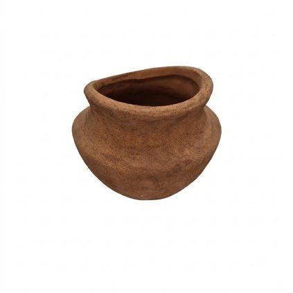 Váza hnedá v9,5/pr.11,5cm