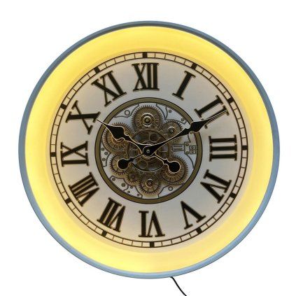 HODINY LED NÁSTENNÉ 60x8x60CM