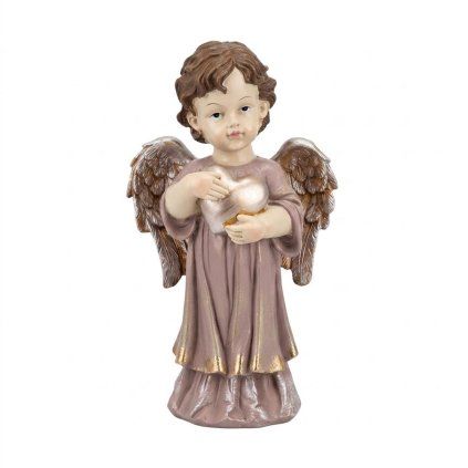 ANJEL SO SRDCOM 19x13x33CM