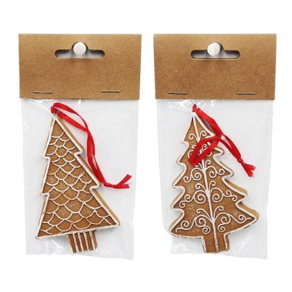 STROMČEK PERNÍK HNEDÝ MIX/2 POLY 6,1*1*9,4CM