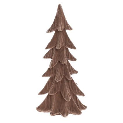 STROMČEK HNEDÝ POLY 12*9*27CM