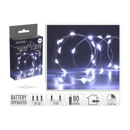 SILVER WIRE 80L WHITE BO TIMER