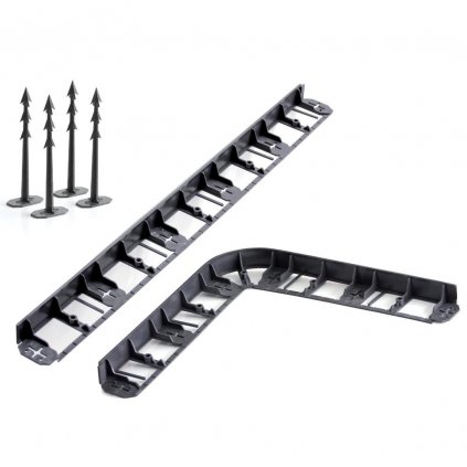 AKCIA IB1057 BORDER OKRAJ TRÁVNIKOV ČIERNY 800x8,4xh5,7CM