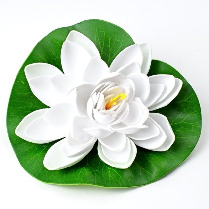 HLAVA LEKNO DO JAZIERKA  BIELE 18CM